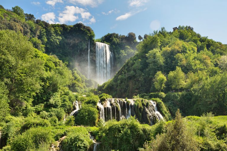 The Cascata delle Marmore (Marmore Waterfalls) Umbria