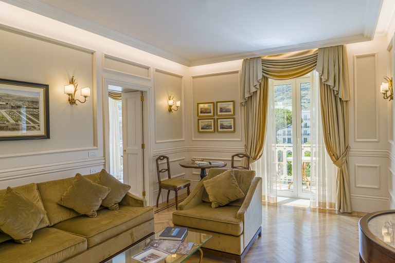 Grand Hotel Excelsior Vittoria - Junior Suite Garden view - living-room