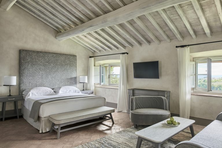COMO Castello del Nero - Tavernelle Room Bedroom High Resolution 1