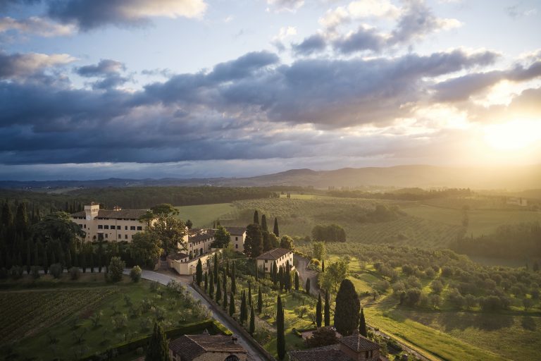 COMO Castello del Nero - Tuscan Landscape_Tuscan Landscape at Sunrise