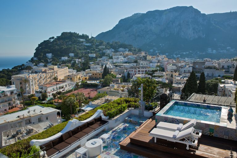 Capri Tiberio Palace - 18 Bellevue Suite Pool