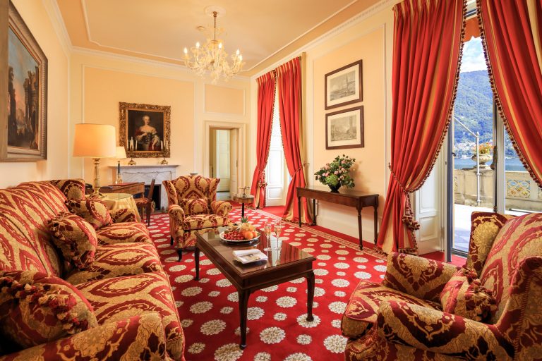 Villa d'Este -Cardinal Suite - sitting room
