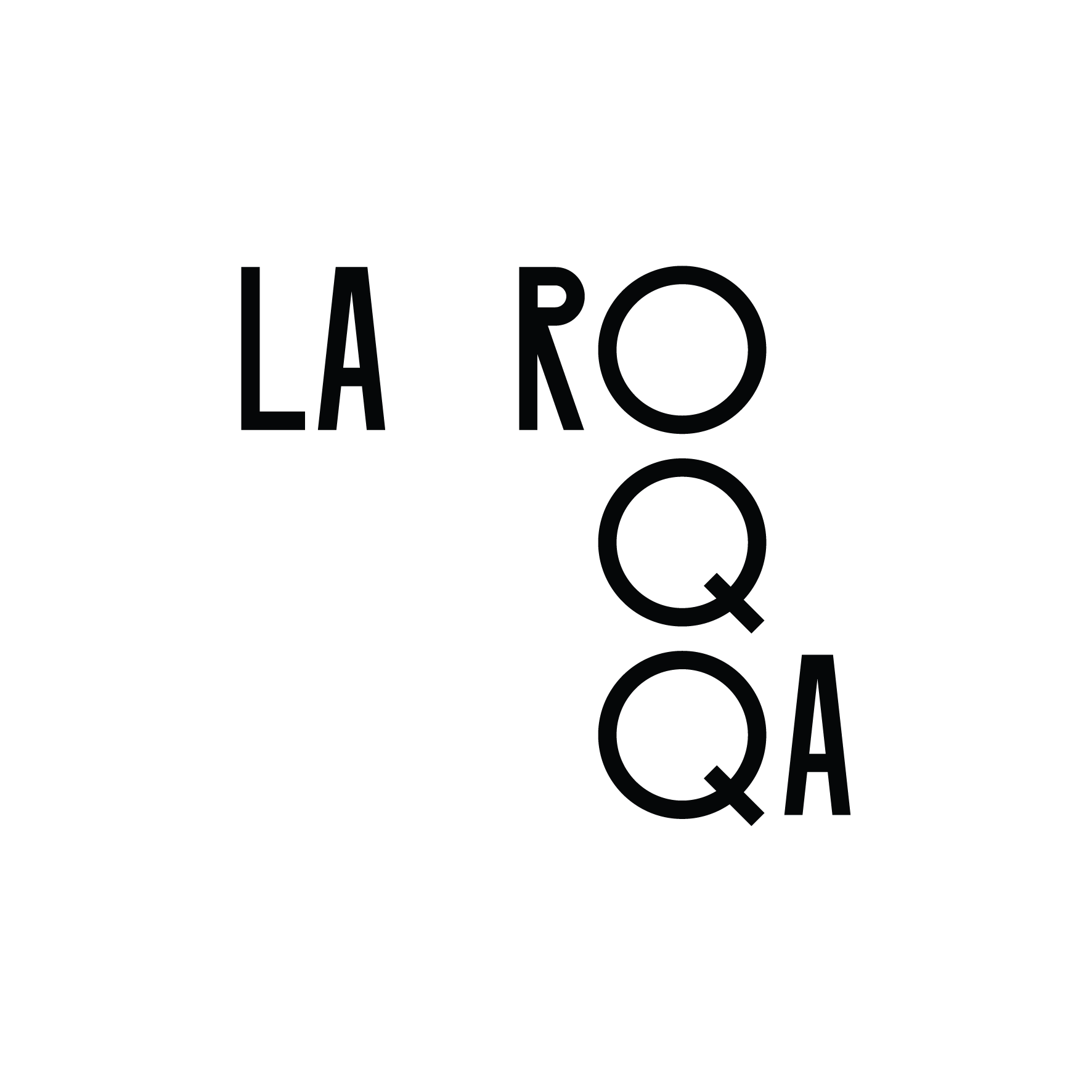 LA ROQQA Logo Black