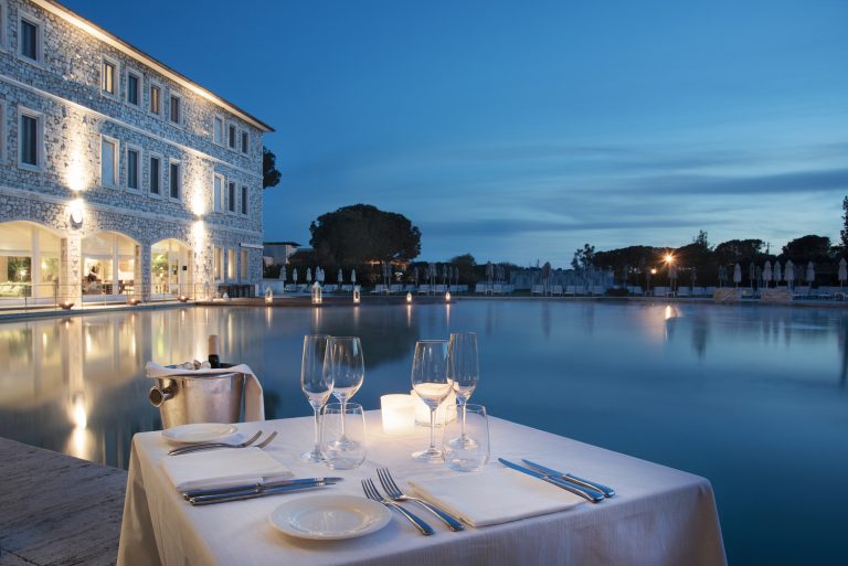 Terme di Saturnia Natural Destination - Candle light dinner by the spring