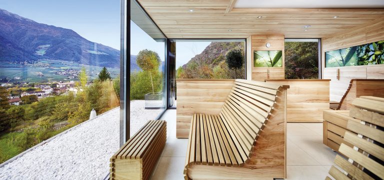 Preidlhof - Olive Herb panoramic sauna