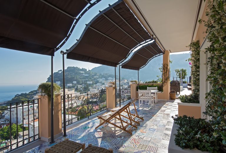 Capri Tiberio Palace - Bellevue Suite - Terrace