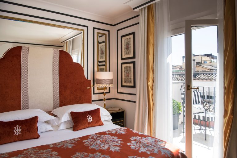 Hotel D'Inghliterra - 3.Balcony Suite- Bedroom