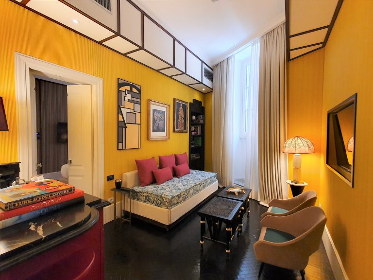 Vilòn Hotel - Suite dell Arancio - Living room
