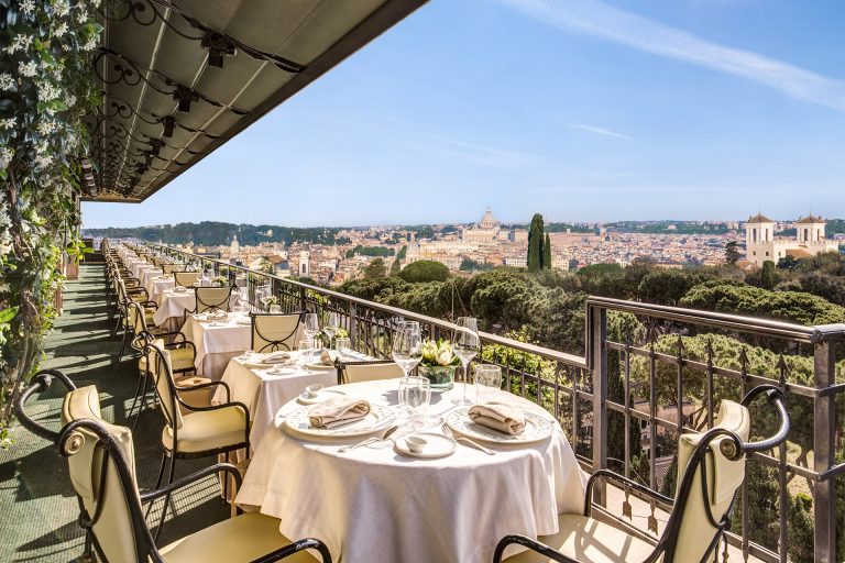 Hotel Splendide Royal - 10 Mirabelle Restaurant Terrace Daylight